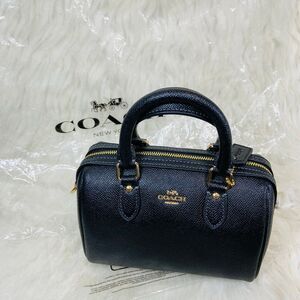 Coach Black Mini Rowan Crossbody Bag